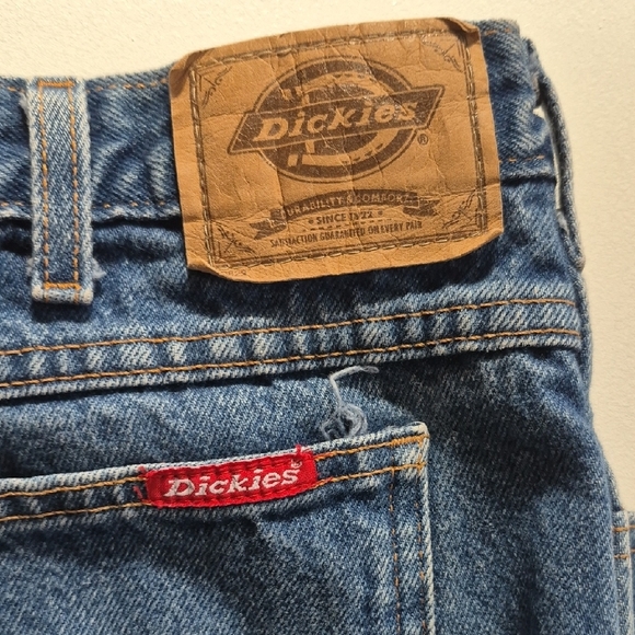 Dickies Relaxed Fit Blue Jeans - Picture 3 of 7